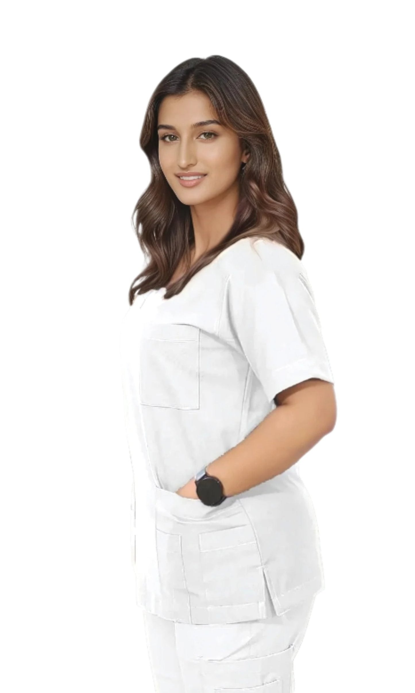 SCRUB TOP