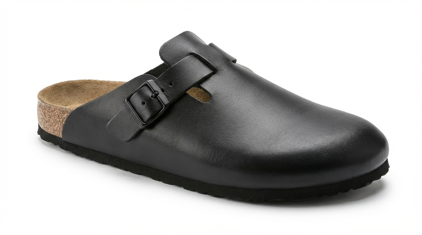 LU ForgePro Open Back Leather Clog