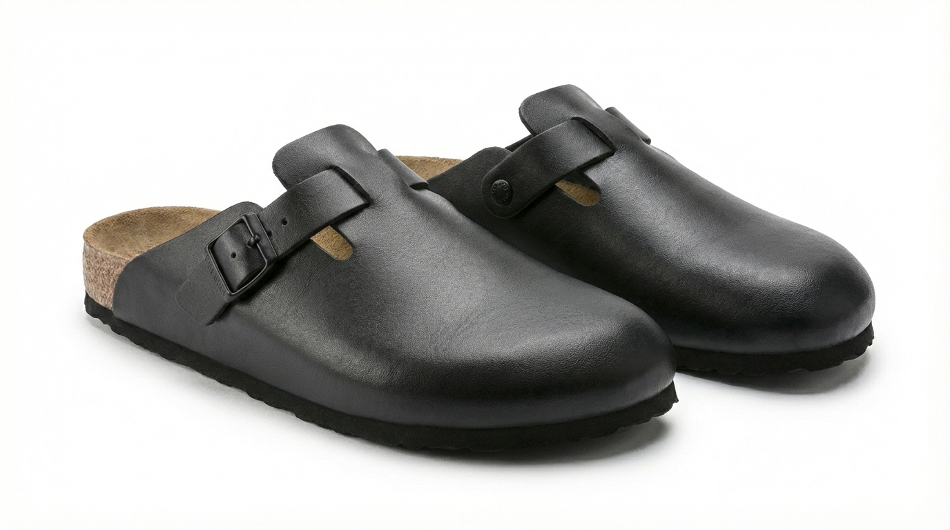 LU ForgePro Open Back Leather Clog
