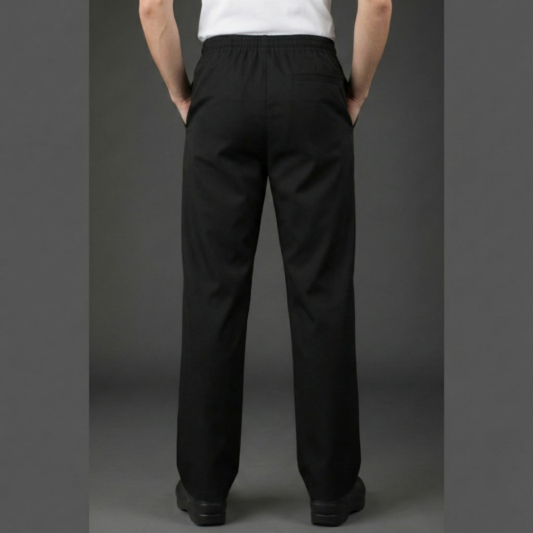 BLACK CHEF PANT