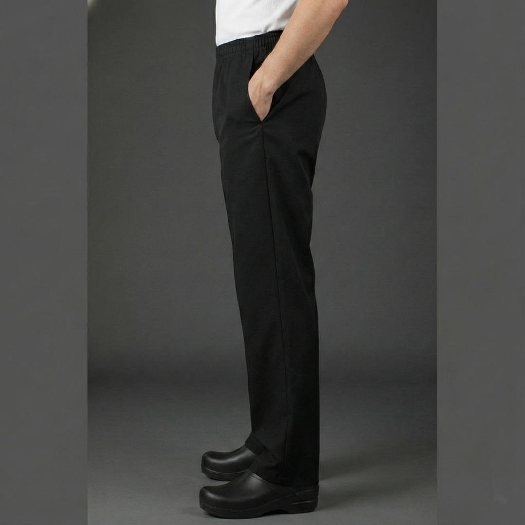 BLACK CHEF PANT